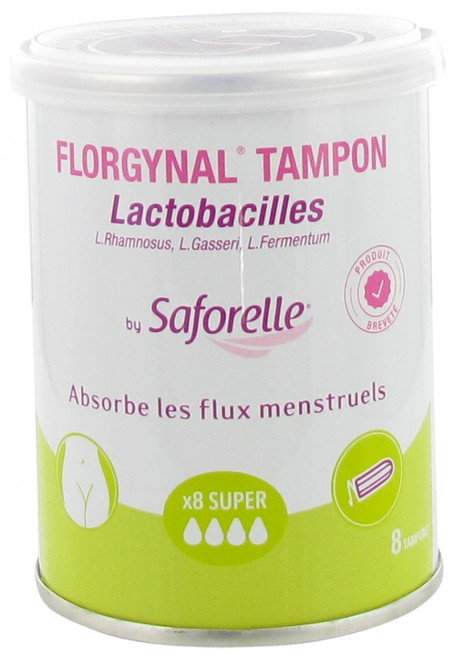 Saforelle Florgynal Tampon 8 Super Saforelle Florgynal Tampon 8 Super