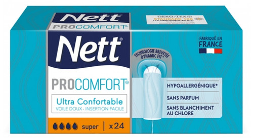 Nett ProComfort 24 Tampons Super Nett ProComfort 24 Tampons Super