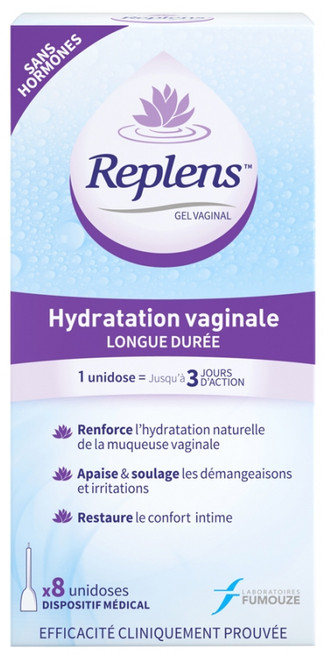 Laboratoires Fumouze Replens Vaginal Gel 8 Single-Use Doses