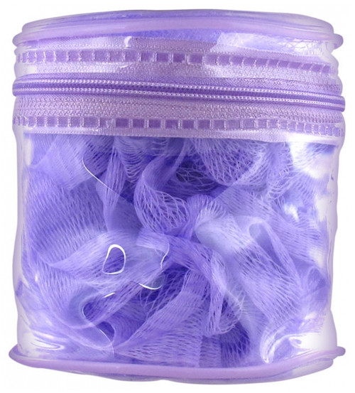 Estipharm Massage Flower Sponge with Case - Colour: Purple Estipharm Massage Flower Sponge with Case - Colour: Purple