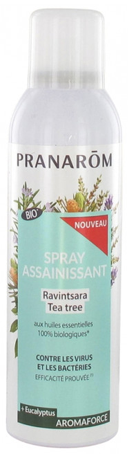 Pranarôm Aromaforce Sanitizing Spray Ravintsara Tea Tree Organic 150ml