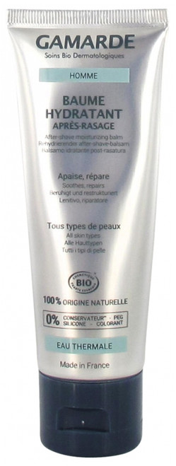Gamarde Organic Men After-Shave Moisturizing Balm 75ml Gamarde Organic Men After-Shave Moisturizing Balm 75ml