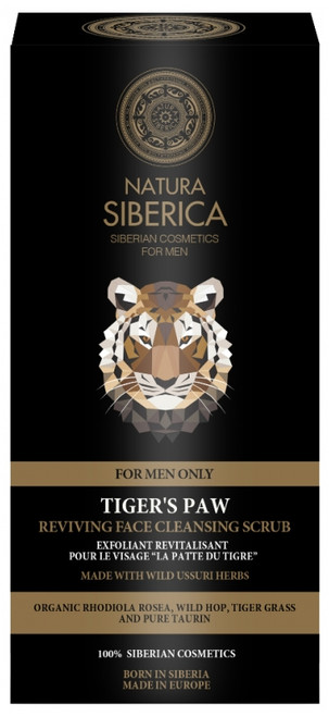 Natura Siberica Men Revitalizing Facial Scrub Tiger's Paw 150ml