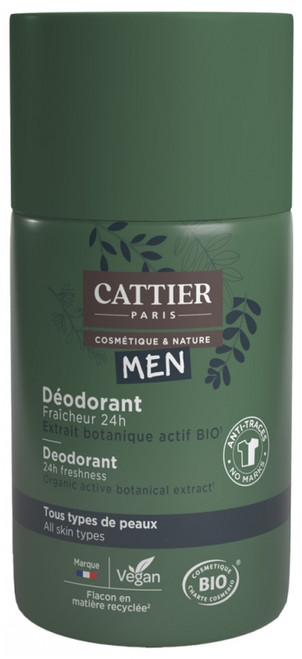 Cattier Men Organic Deodorant 50ml Cattier Men Organic Deodorant 50ml