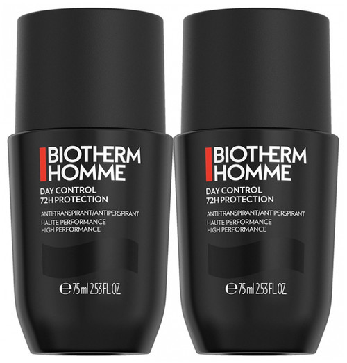 Biotherm Homme 72H Day Control Extreme Protection Non-Stop Anti-Perspirant Roll-On 2 x 75ml