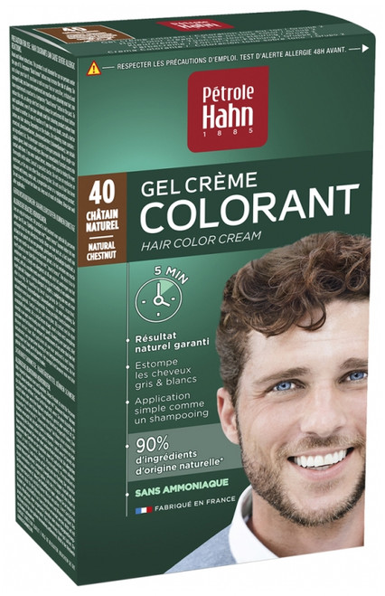 Pétrole Hahn Colorant Gel Cream Kit - Hair Colour: 40: Natural Brown Pétrole Hahn Colorant Gel Cream Kit - Hair Colour: 40: Natural Brown