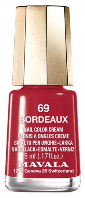 Mavala Mini Color Nail Color Cream 5ml - Colour: 69: Bordeaux Mavala Mini Color Nail Color Cream 5ml - Colour: 69: Bordeaux