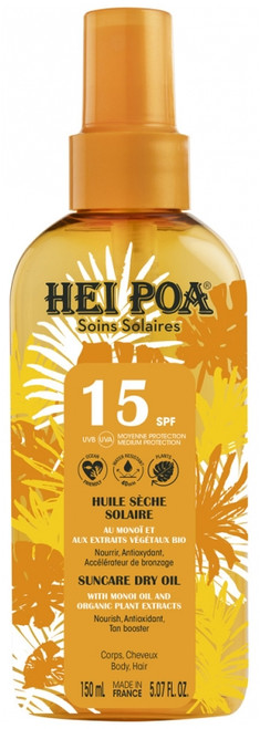 Hei Poa Sun Dry Oil SPF15 150ml Hei Poa Sun Dry Oil SPF15 150ml