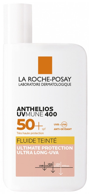 La Roche-Posay Anthelios UVmune 400 Tinted Fluid SPF50+ 50ml La Roche-Posay Anthelios UVmune 400 Tinted Fluid SPF50+ 50ml