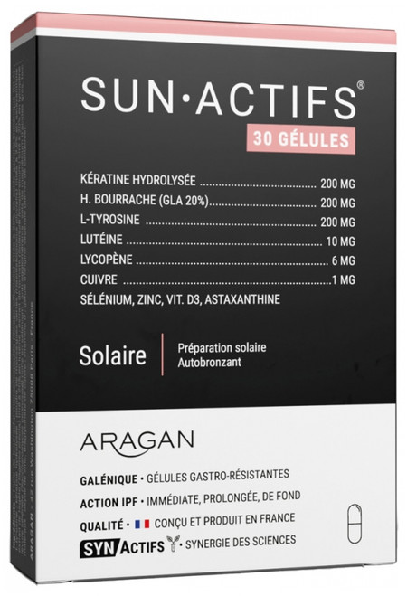 Aragan Synactifs SunActifs 30 Capsules Aragan Synactifs SunActifs 30 Capsules
