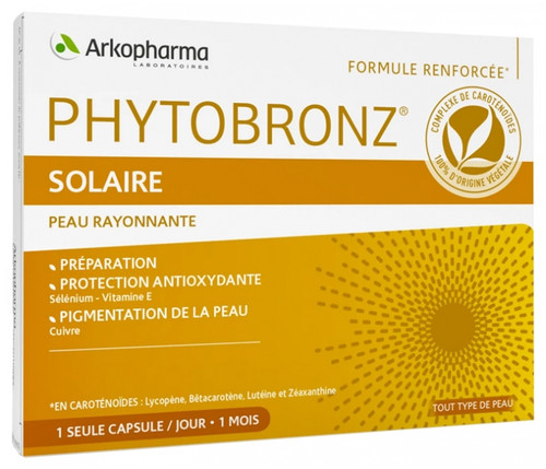 Arkopharma Phytobronz 30 Capsules