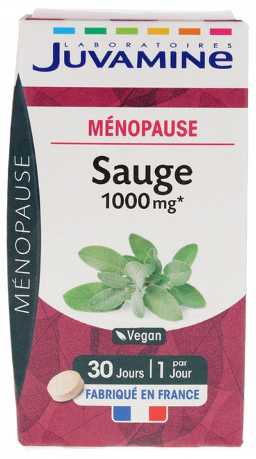 Juvamine Sage 1000mg 30 Tablets Juvamine Sage 1000mg 30 Tablets