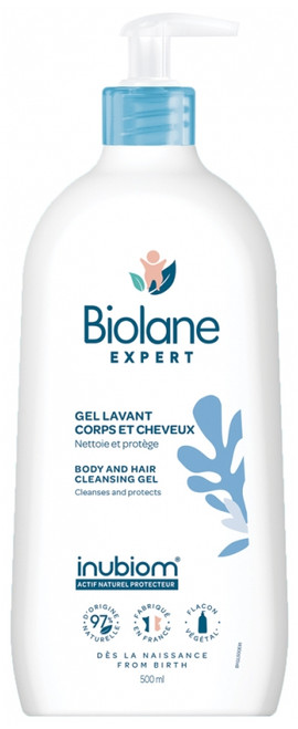 Biolane Expert Body and Hair Cleansing Gel 500ml Biolane Expert Body and Hair Cleansing Gel 500ml