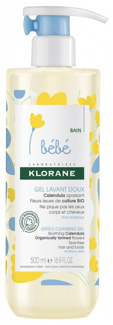 Klorane Baby Gentle Cleansing Gel 500ml Klorane Baby Gentle Cleansing Gel 500ml