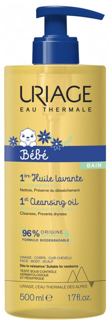 Uriage Baby 1st Cleansing Oil 500ml Uriage Baby 1st Cleansing Oil 500ml