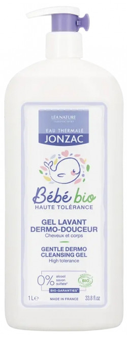 Eau Thermale JonzacEau de Jonzac Bébé Bio Gentle Dermo Cleansing Gel 500ml Eau Thermale JonzacEau de Jonzac Bébé Bio Gentle Dermo Cleansing Gel 500ml