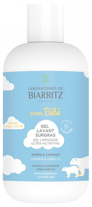 Laboratoires de Biarritz Superfatted Clansing Gel Organic 200ml