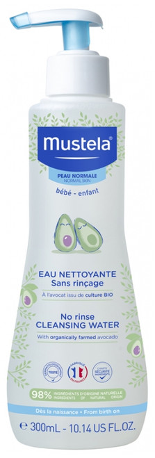 Mustela Avocado No-Rinse Cleansing Water 300ml Mustela Avocado No-Rinse Cleansing Water 300ml