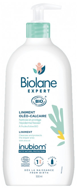 Biolane Expert Organic Oleo-Limestone Liniment 500ml Biolane Expert Organic Oleo-Limestone Liniment 500ml