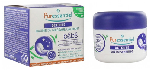Puressentiel Rest & Relax Soothing Massage Balm Baby 30ml Puressentiel Rest & Relax Soothing Massage Balm Baby 30ml