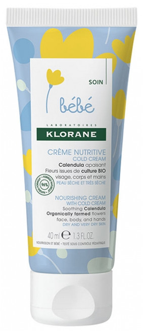 Klorane Baby Nourishing Cream with Cold Cream 40ml Klorane Baby Nourishing Cream with Cold Cream 40ml