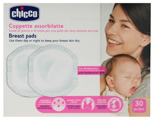 Chicco Breastfeeding Pads 30 Pads Chicco Breastfeeding Pads 30 Pads