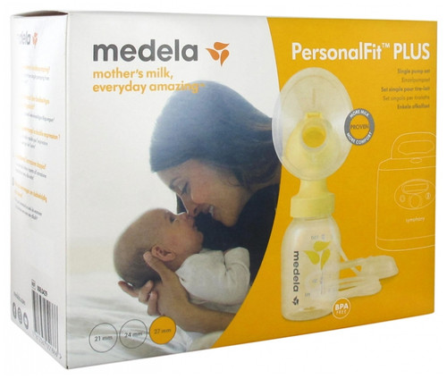 Medela PersonalFit Plus Set Simple to Breast-Pump Symphony Size L (27mm) - Size: Size L Medela PersonalFit Plus Set Simple to Breast-Pump Symphony Size L (27mm) - Size: Size L