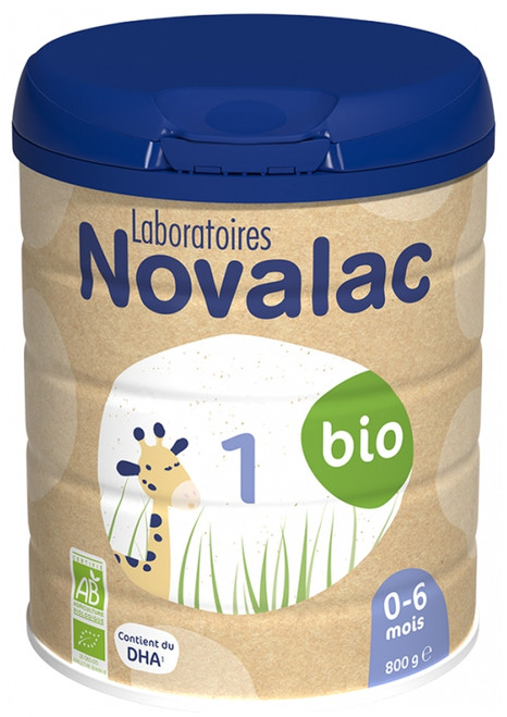 Novalac 1 Organic 0-6 Months 800g Novalac 1 Organic 0-6 Months 800g