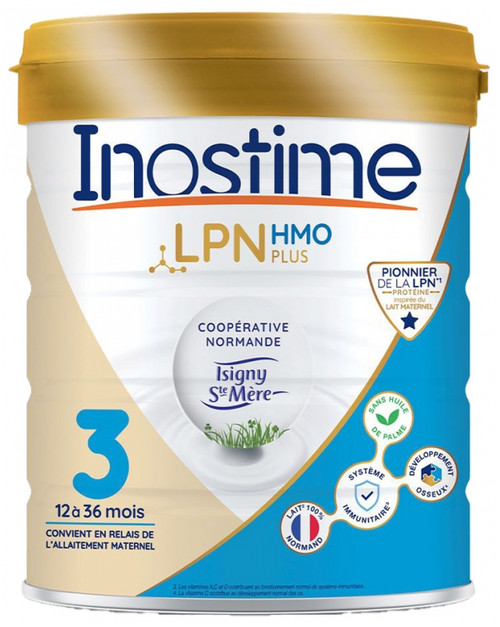 Inostime LPN HMO Plus 3rd Age From 12 to 36 Months 800 g Inostime LPN HMO Plus 3rd Age From 12 to 36 Months 800 g