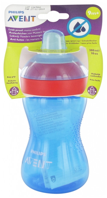 Avent Soft Nose Cup 300ml 9 Months and + - Colour: Blue Avent Soft Nose Cup 300ml 9 Months and + - Colour: Blue