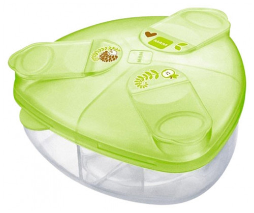 MAM Milk Dosing Box - Colour: Green