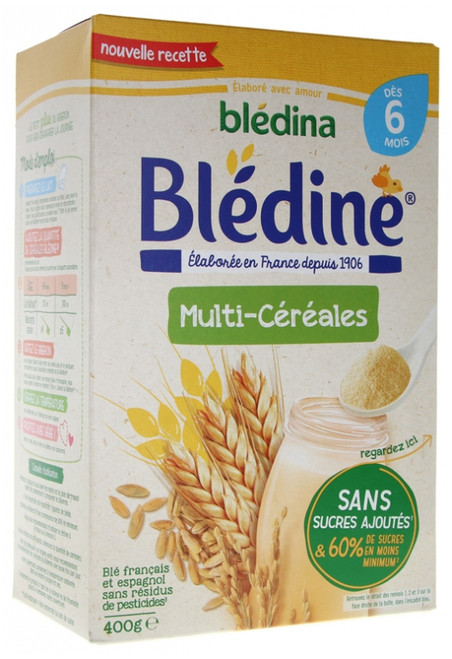Blédina Blédine Multi Cereals From 6 Months 400g Blédina Blédine Multi Cereals From 6 Months 400g