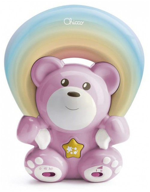 Chicco First Dreams Rainbow Bear 0 Months and + - Colour: Pink Chicco First Dreams Rainbow Bear 0 Months and + - Colour: Pink