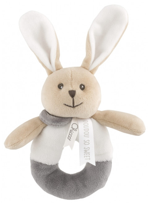 Chicco My Sweet Doudou Rabbit Rattle 0 Months and + Chicco My Sweet Doudou Rabbit Rattle 0 Months and +