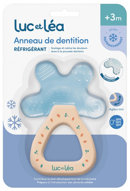 Luc et Léa Turtle Refrigerant Teething Ring Luc et Léa Turtle Refrigerant Teething Ring