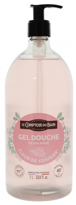 Le Comptoir Du Bain Monoï Des Iles Duschgel 1 L – Sulfatfrei, Mit 92% Natürlichen Inhaltsstoffen, Für Empfindliche Haut