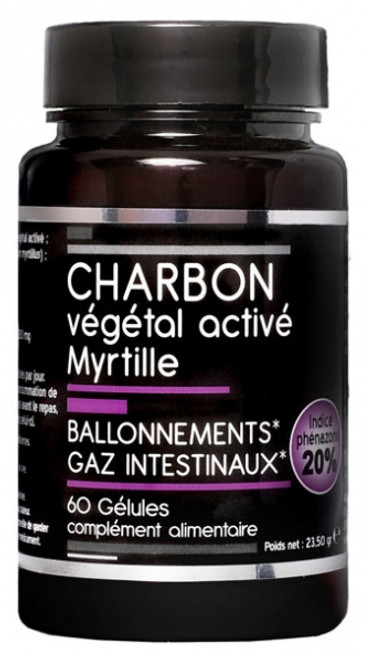 Nutrivie Activated Coal Plant Blackcurrant 60 Capsules Nutrivie Activated Coal Plant Blackcurrant 60 Capsules