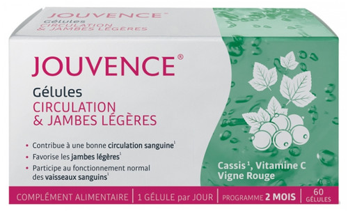 Jouvence Capsules Circulation and Light Legs 60 Capsules Jouvence Capsules Circulation and Light Legs 60 Capsules