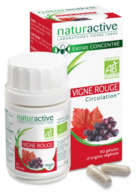 Naturactive Red Vine Organic 60 Capsules Naturactive Red Vine Organic 60 Capsules