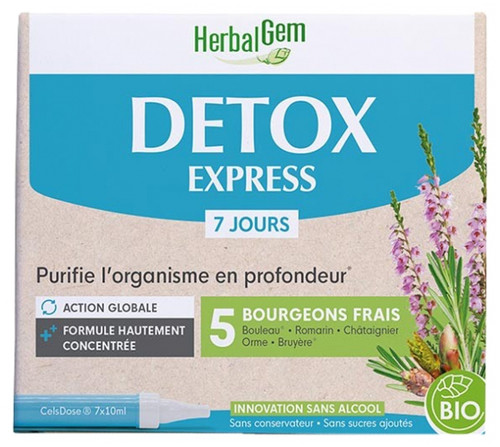 HerbalGem Detox Express 7 Unidoses HerbalGem Detox Express 7 Unidoses
