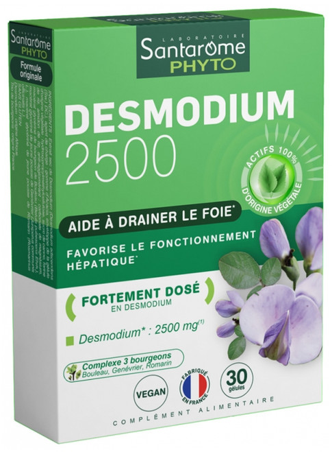 Santarome Phyto Desmodium 2500 30 Capsules Santarome Phyto Desmodium 2500 30 Capsules