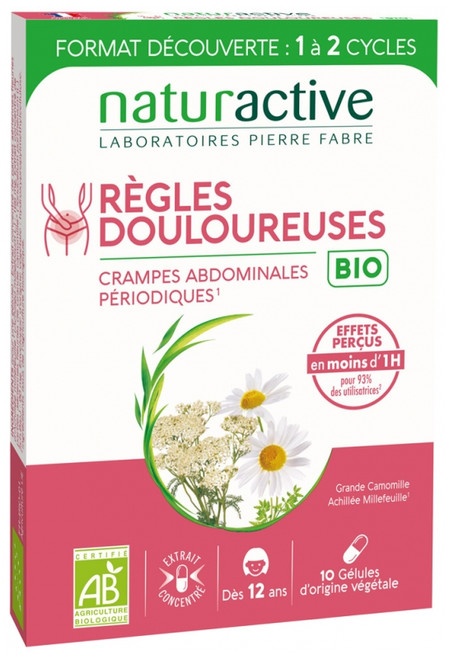 Naturactive Organic Painful Periods 10 Capsules Naturactive Organic Painful Periods 10 Capsules