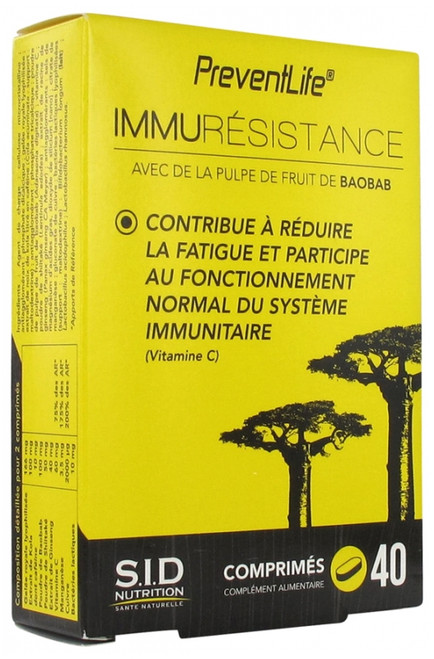 S.I.D Nutrition PreventLife ImmuResistance 40 Tablets S.I.D Nutrition PreventLife ImmuResistance 40 Tablets