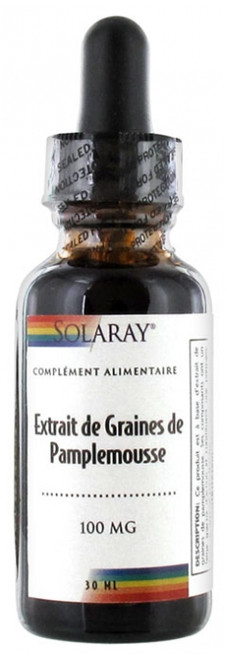 Solaray Grapefruit Seed Extract 100mg 30ml Solaray Grapefruit Seed Extract 100mg 30ml