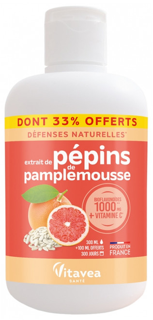 Vitavea Extract of Grapefruit Seeds 200ml + 100ml Free Vitavea Extract of Grapefruit Seeds 200ml + 100ml Free