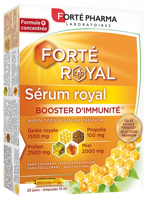Forté Pharma Royal Serum Immunity Booster 20 Phials Forté Pharma Royal Serum Immunity Booster 20 Phials