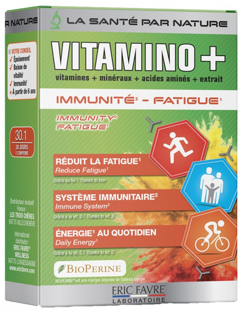 Eric Favre Vitamino+ 30 Tablets Eric Favre Vitamino+ 30 Tablets