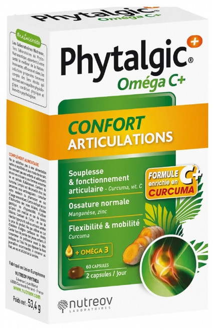 Nutreov Phytalgic Omega C+ Joint Comfort 60 Capsules Nutreov Phytalgic Omega C+ Joint Comfort 60 Capsules