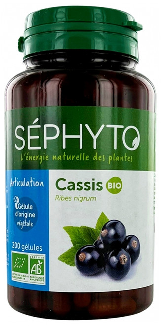 Séphyto Organic Blackcurrant 200 Capsules