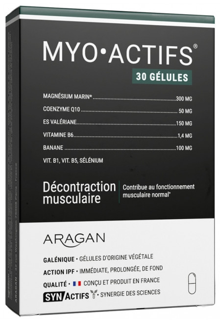 Aragan Synactifs MyoActifs 30 Capsules Aragan Synactifs MyoActifs 30 Capsules